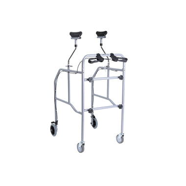 Deambulatore Ascellare Smontabile - Con Freni - Moretti RP755F - AFT Medical