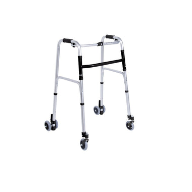 Deambulatore Pieghevole - 2 Ruote Piroettanti - 2 Gemellate - Moretti - AFT Medical