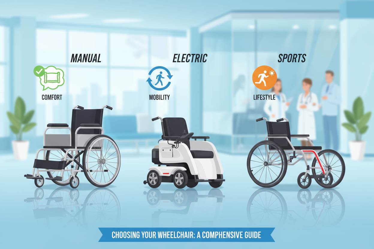 Come Scegliere la Sedia a Rotelle Giusta per Te: Guida Completa