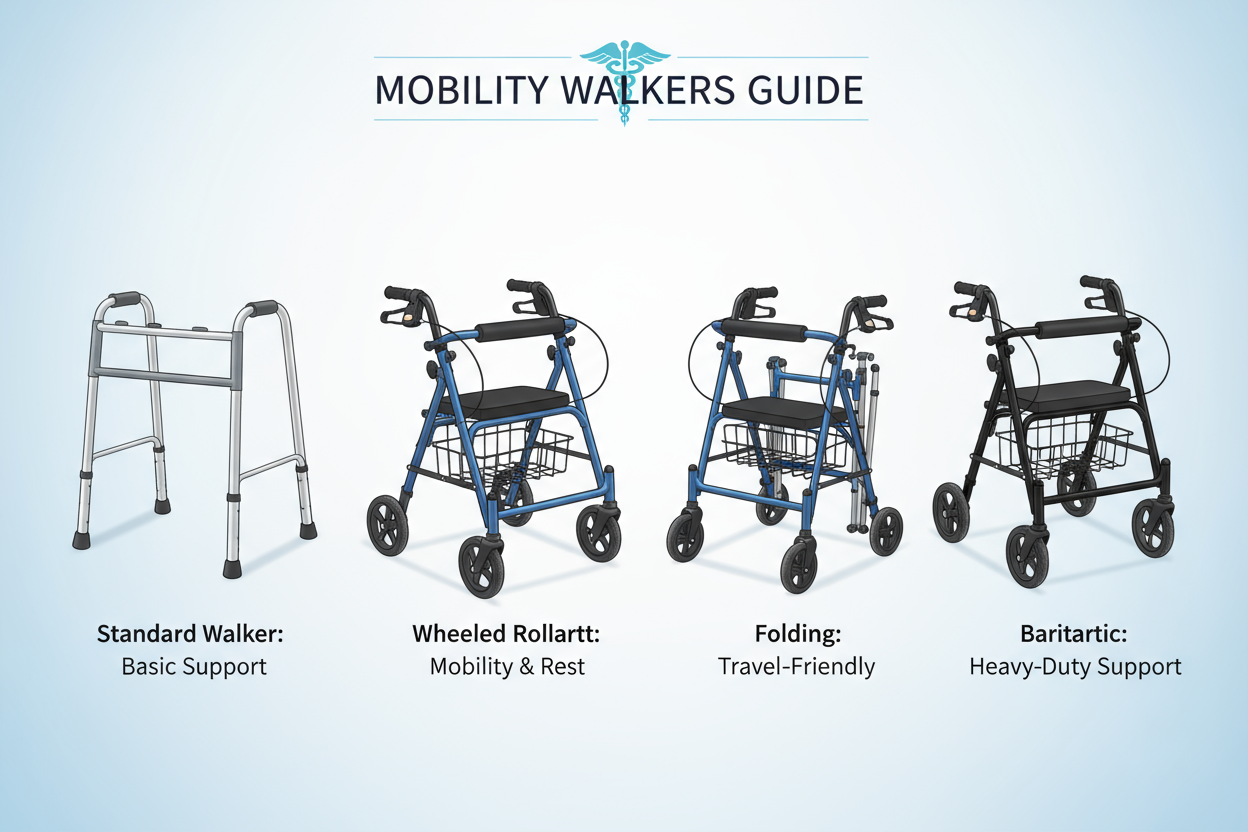 Deambulatori per la Mobilità: Guida Completa alla Scelta del Modello Perfetto