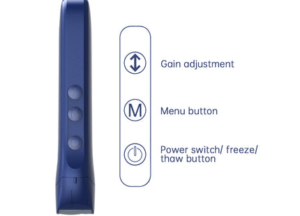 Ecografo Portatile Wireless 3in1 Viatom – Colordoppler Lineare, Convesso e Cardiaco, Compatibile con Tablet e Smartphone