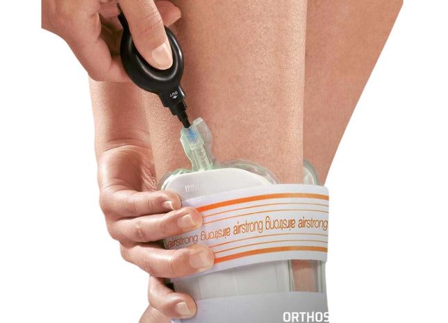 AIRSTRONG (AIRFIX) - Tutore bivalva per caviglia con imbottiture ad aria gonfiabili - AFT Medical