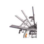 Carrozzina Transito Pieghevole, Schienale Reclinabile, Comfy-S Go - AFT Medical