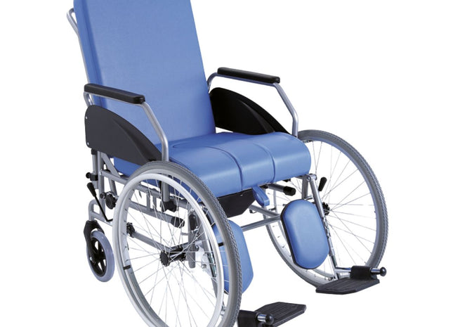 Comoda Per Disabili Con Schienale, Ruote Anteriori Ad Autospinta - AFT Medical