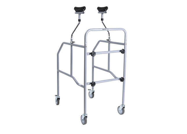 Deambulatore Ascellare In Acciaio - Con Freni - Moretti RP755S - AFT Medical