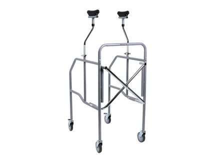Deambulatore Ascellare Per Anziani Pieghevole - 4 Ruote - RP756S - AFT Medical