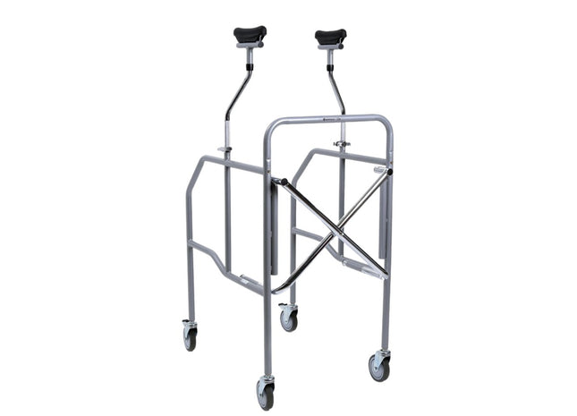 Deambulatore Ascellare Per Anziani Pieghevole - 4 Ruote - RP756S - AFT Medical