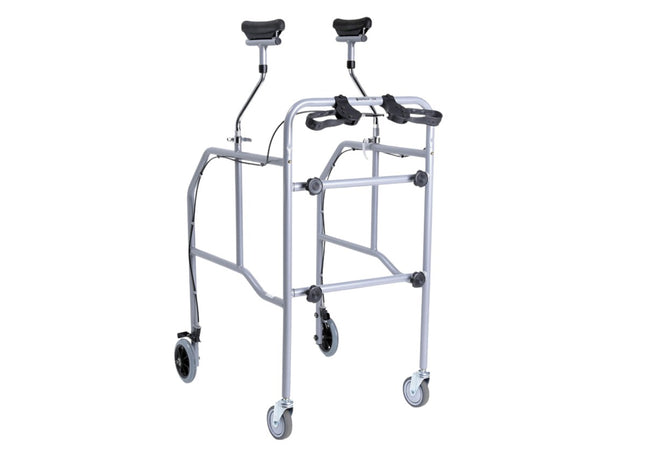Deambulatore Ascellare Smontabile - Con Freni - Moretti RP755F - AFT Medical