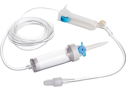 Deflussore Monouso per Infusione e Trasfusione DEHP Free – Luer Lock – Confezione 25 pezzi