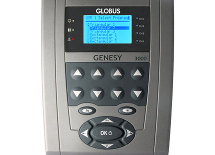 Elettrostimolatore Professionale Genesy 3000 – 4 Canali – 423 Programmi – Globus