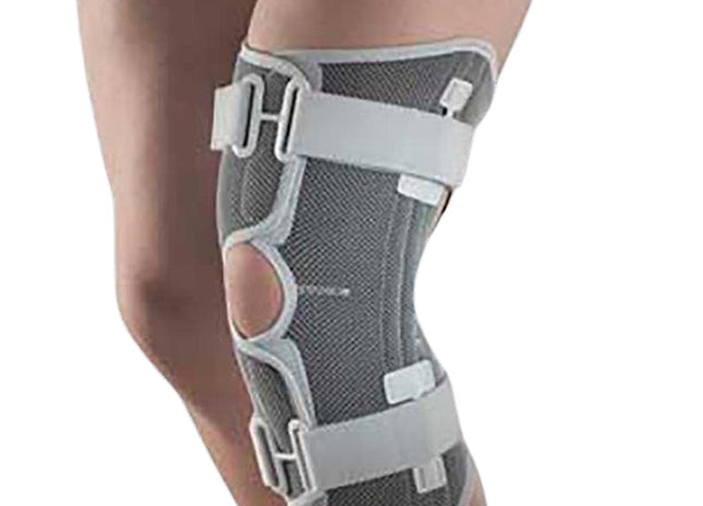 GenuSKILL 08A – Ginocchiera Tubolare con Stecche a Spirale e Stabilizzatore Rotuleo