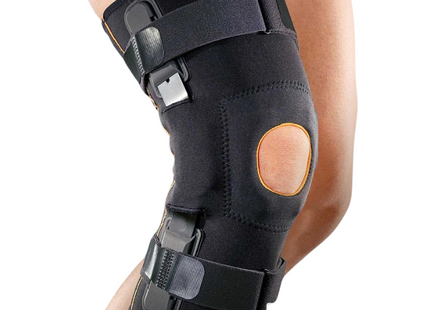 GENUFIT 15 - Ginocchiera tubolare in tessuto AirX con aste articolate e stabilizzatore rotuleo