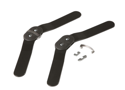 GENUFIT 15 - Ginocchiera tubolare in tessuto AirX con aste articolate e stabilizzatore rotuleo