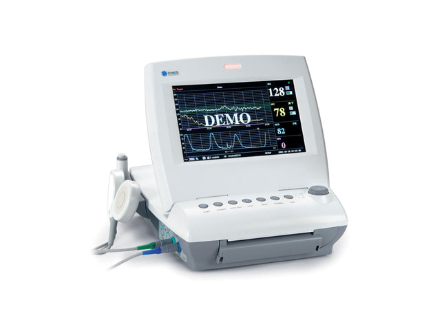 Monitor Fetale Modello F6 A Colori Gemellare Con Stampante