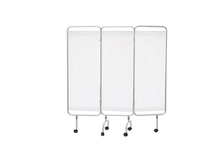 Paravento Medico in Alluminio – 3 Ante con Ruote – 160×170 cm