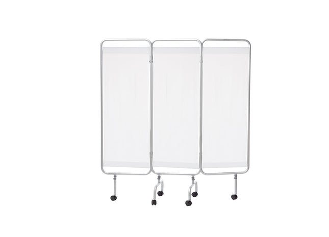 Paravento Medico in Alluminio – 3 Ante con Ruote – 160×170 cm
