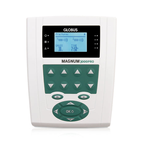Magnetoterapia Professionale a 2 Canali – Globus Magnum 3000 – 2 Solenoidi Flessibili – 70 Programmi