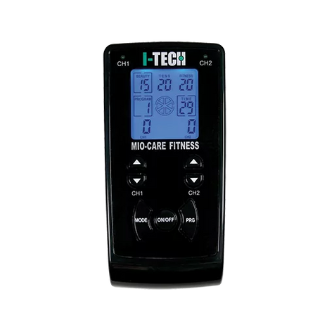 Elettrostimolatore a 2 Canali - Mio-Care Fitness - I-Tech