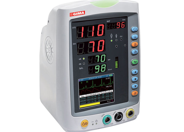 Monitor Multiparametrico GIMA Vital Pro – ECG, SpO₂, NIBP, Temperatura