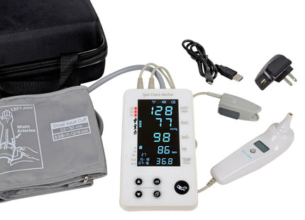 Monitor Multiparametrico PC-300 – SpO₂, NIBP, Temperatura e Frequenza del Polso