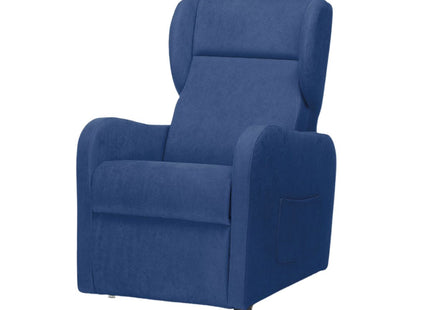 Poltrona Relax Elettrica con Roller System – Moretti mod. Agave – Blu