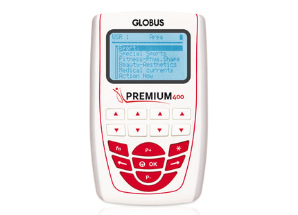 Elettrostimolatore a 4 Canali – 258 Programmi – Globus Premium 400