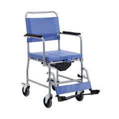 Sedia Comoda Per Anziani E Disabili, 4 Ruote, Wc Estraibile - AFT Medical