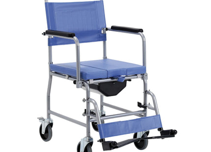 Sedia Comoda Per Anziani E Disabili, 4 Ruote, Wc Estraibile - AFT Medical