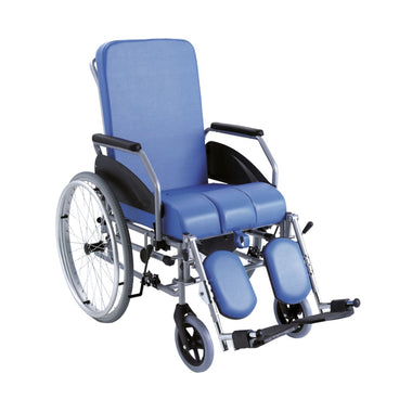 Sedia Comoda Per Disabili Con Schienale, Ruote Autospinta Posteriori