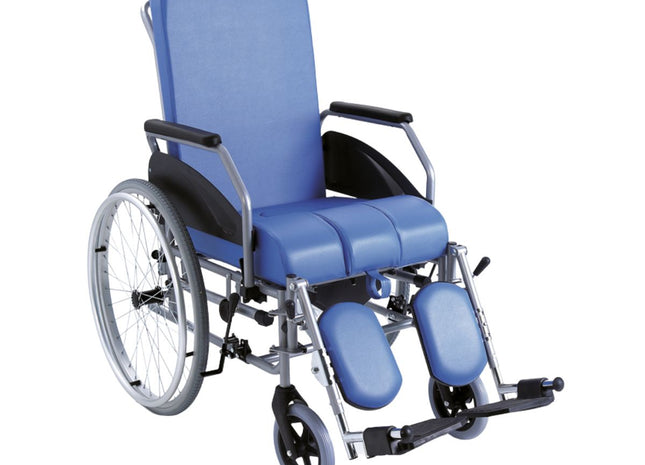 Sedia Comoda Per Disabili Con Schienale, Ruote Autospinta Posteriori - AFT Medical