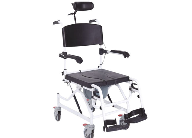 Sedia comoda per WC e doccia su ruote  Imbottitura - AFT Medical