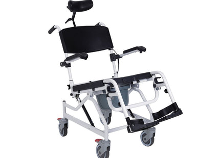 Sedia comoda per WC e doccia su ruote  Imbottitura - AFT Medical