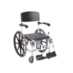 Sedia comoda per WC e per doccia ad autospinta Imbottitura in PU - AFT Medical