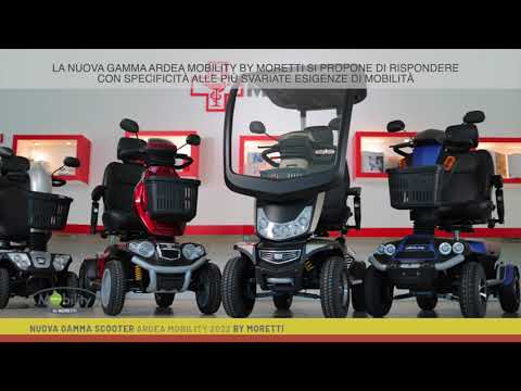 Scooter elettrico per disabili MOBILITY240 – Ardea Mobility by Moretti