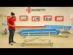 Barella Doccia Elettrica Per Trasporto Pazienti Bariatrici Max 325KG