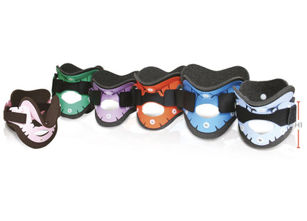 Collari Cervicali d’Emergenza – 2 Pezzi Radiotrasparenti Compatibili TAC e RMN