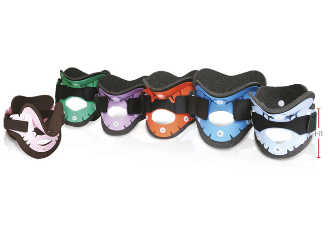 Collari Cervicali d’Emergenza – 2 Pezzi Radiotrasparenti Compatibili TAC e RMN