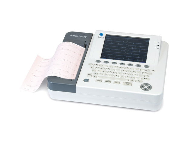 Elettrocardiografo ECG Portatile - 6/12 Canali Mod. Se-1200 Express Interpretativo Con Touch Screen