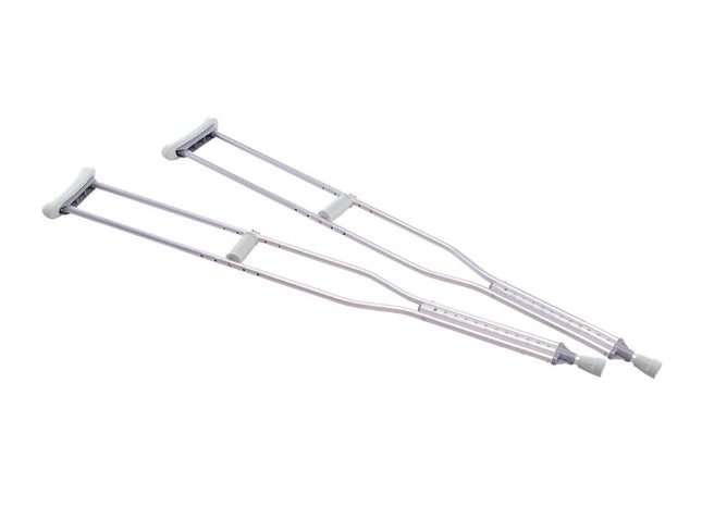 Stampelle Sottoascellari in Alluminio Anodizzato – Serie BRIO Adulti