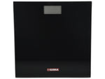 Bilancia da Bagno Elettronica in Vetro Temperato Nero – 150 kg