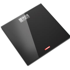 Bilancia da Bagno Elettronica in Vetro Temperato Nero – 150 kg - AFT Medical