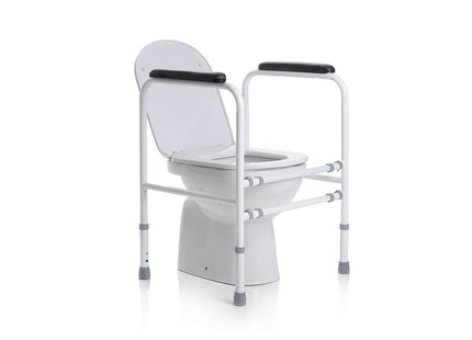 Sostegno per WC RS908 - regolabile in acciaio verniciato - AFT Medical