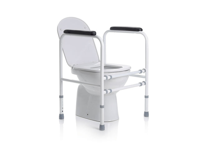 Sostegno per WC RS908 - regolabile in acciaio verniciato - AFT Medical