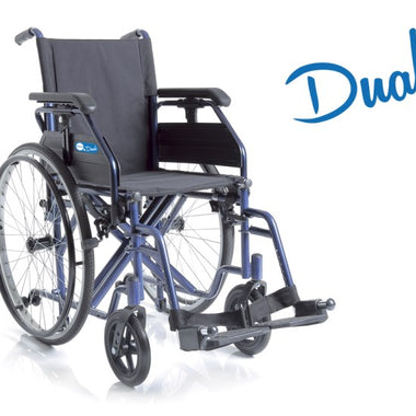 Carrozzina Ad Autospinta Pieghevole - Ruote A Sgancio Rapido - Dual - AFT Medical