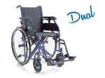 Carrozzina Ad Autospinta Pieghevole - Ruote A Sgancio Rapido - Dual - AFT Medical