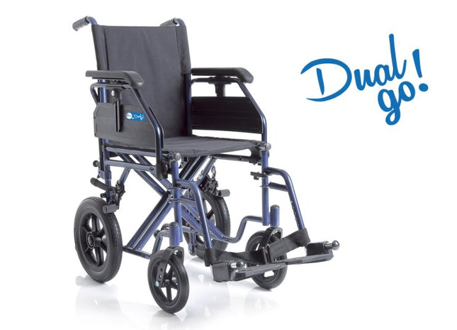 Carrozzina Da Transito Pieghevole - Doppia Crociera - Dual Go! - AFT Medical