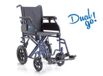 Carrozzina Da Transito Pieghevole - Doppia Crociera - Dual Go! - AFT Medical