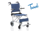 Sedia A Rotelle Da Viaggio Superleggera - Moretti Cp850 - Dim. 37cm