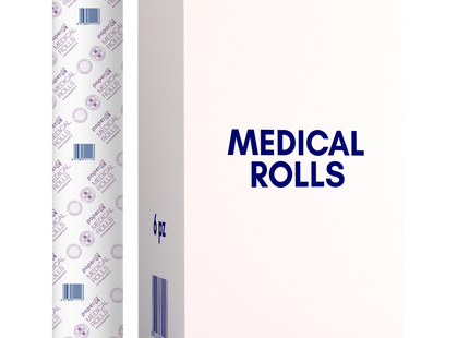 MEDICAL ROLL - lenzuolino carta lettino cartone X 6 pezzi CODICE: LI8H060.