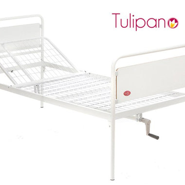 Letto Da Degenza Ad Uno Snodo - 1 Manovella - Serie Tulipano
